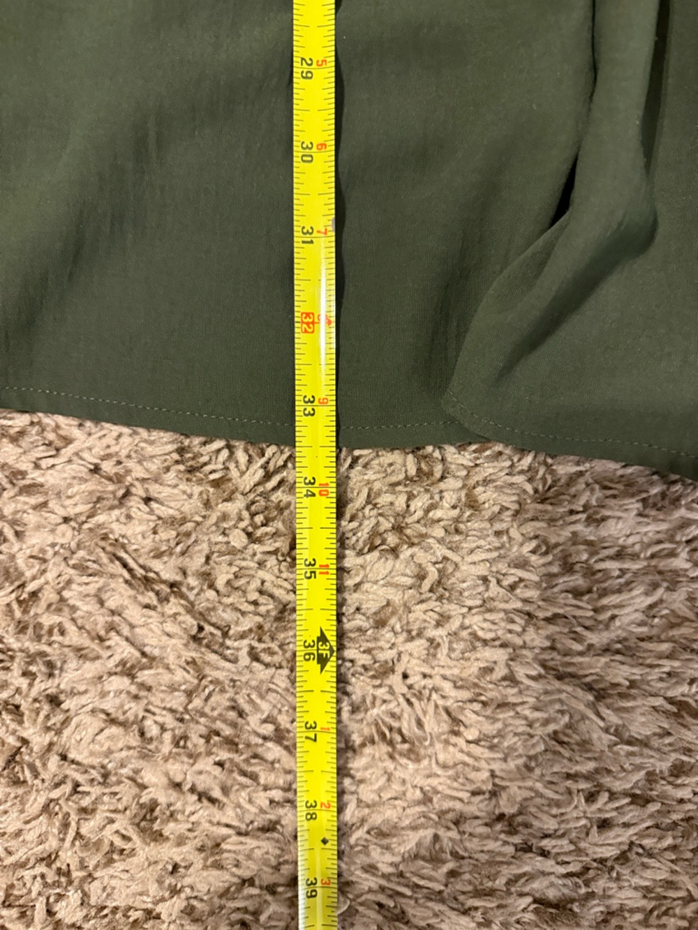 Altar'd State Olive Green Tiered Long-Sleeve Babydoll Dress - Picture 14 of 14
